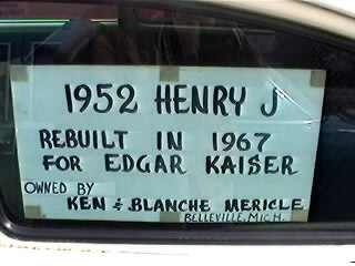 ... been owned foryears by Blanche Mericle who proudly displays this car